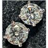 Image 1 : 14K 1.1G, NATURAL COLOR DIAMOND 1CT EARRINGS