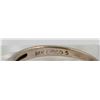 Image 4 : LADIES 14KT WHITE GOLD DIAMOND RING SIZE 6.5