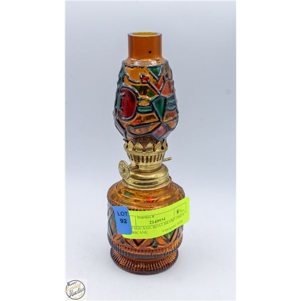 VINTAGE SAIL BOAT BRAND 1960’S HURRICANE