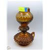 Image 1 : VINTAGE FENTON COLONIAL AMBER HOBNAIL