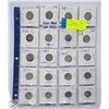 Image 1 : FULL PAGE CDN DIMES 1936-57 SILVER