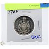 Image 1 : 1966 CDN SILVER 50 CENT COIN