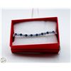 Image 1 : NEW TENNIS BRACELET ZIRCONIA STYLE BLUE &