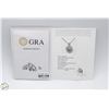 Image 2 : #3604-1.00 CT GRA CERTIFIED ROUND BRILLIANT CUT
