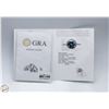 Image 3 : #3587-1.00 CT GRA CERTIFIED ROUND BRILLIANT CUT
