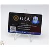 Image 3 : #3598-1.00 CT GRA CERTIFIED ROUND BRILLIANT CUT