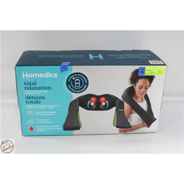 BRAND NEW HOMEDICS SHIATSU NECK & SHOULDER