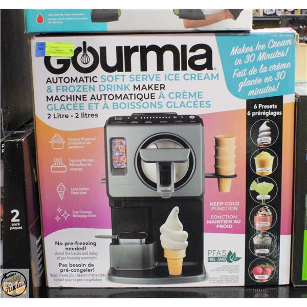GOURMIA SOFT SERVE ICE CREAM MAKER