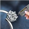 Image 4 : 1 CT GRA CERTIFIED ROUND BRILLLIANT MOISSANITE 925S