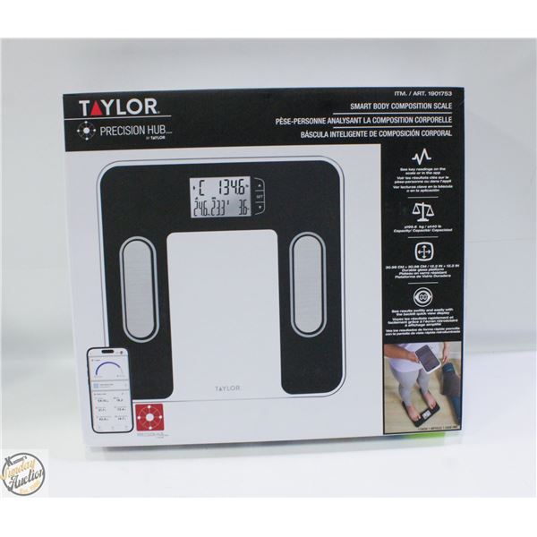 BRAND NEW TAYLOR SMART BODY COMPOSITION SCALE