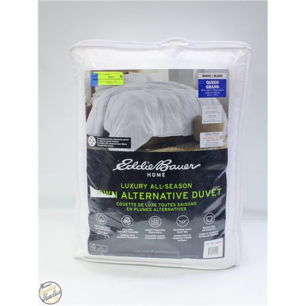 BRAND NEW EDDIE BAUER QUEEN SIZE ALL SEASON DUVET