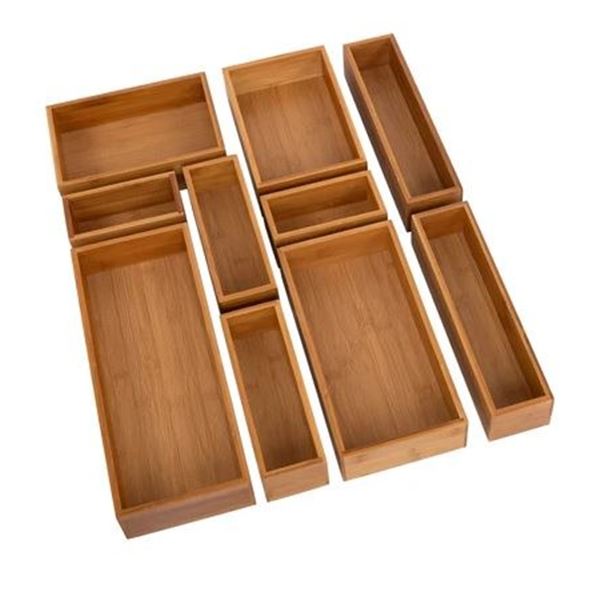 NEW SEVILLE CLASSICS BAMBOO BOX SET 10PCS