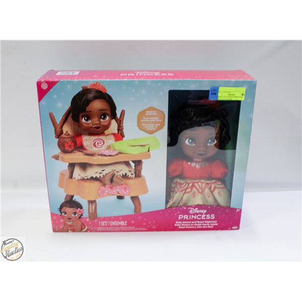 BRAND NEW DISNEY PRINCESS BABY MOANA AND