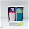 Image 1 : BRAND NEW OWALA 16OZ LEAK PROOF 2 PACK OF