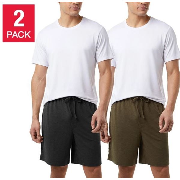 BRAND NEW 32 DEGREE MENS 2 PACK 2XL LOUNGE SHORTS
