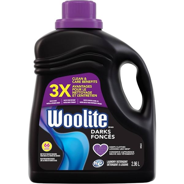 4.4L WOOLITE DARKS LAUNDRY DETERGENT