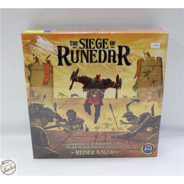 BRAND NEW SIEGE OF RUNEDAR DECK BUILDING GAME