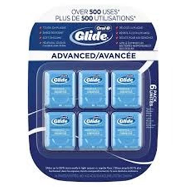 6 X 40M ORAL-B GLIDE FLOSS