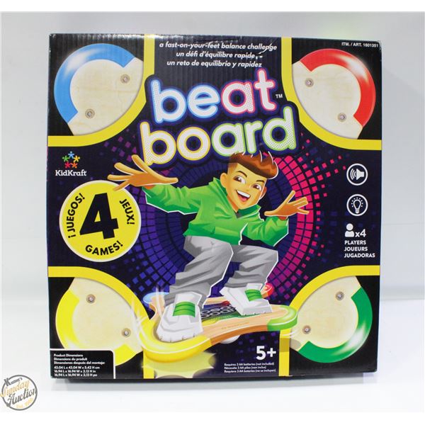 BRAND NEW KIDKRAFT BEAT BOARD - GAME - 5+