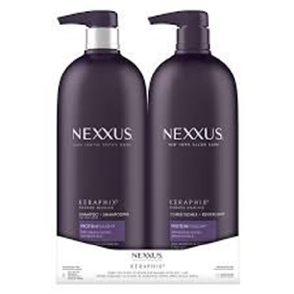 2 X 1L NEXXUS KERAPHIX SHAMPOO + CONDITIONER
