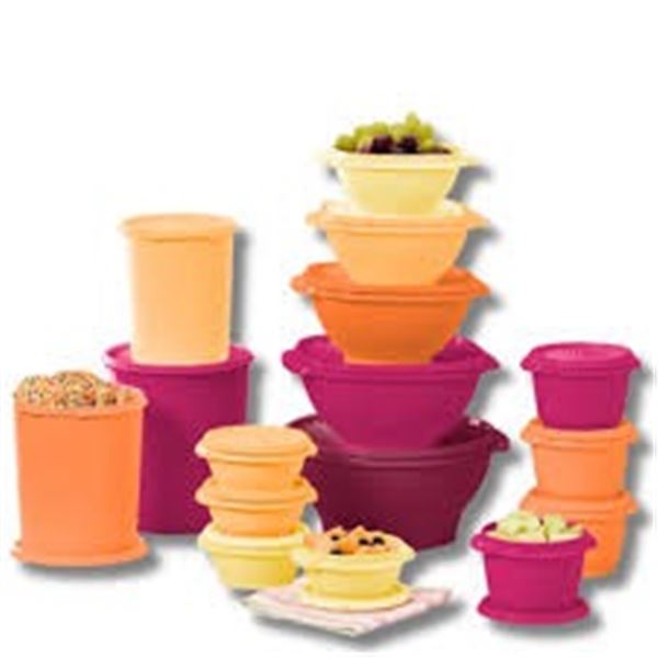 NEW 32PCS TUPPERWARE HERITAGE SET