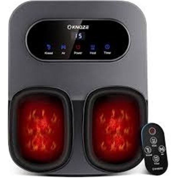NEW W BOX KNQZE FOOT MASSAGER MACHINE W HEAT