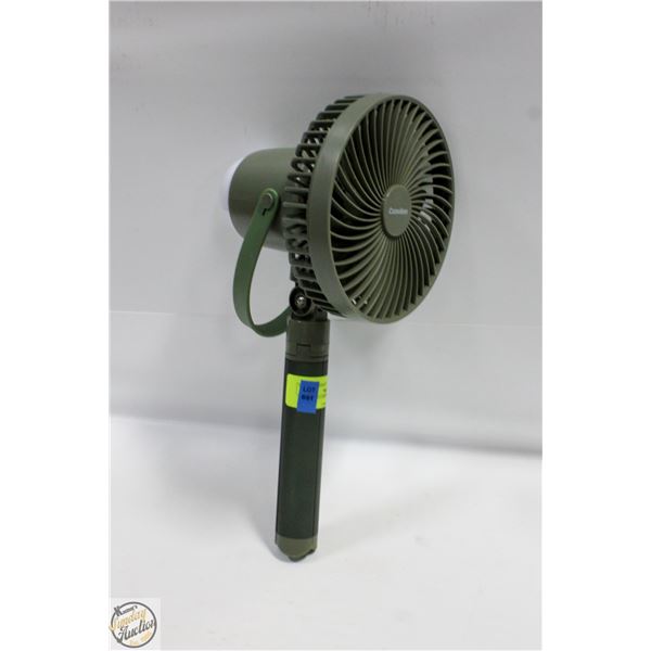 CAMELION CAMPING FAN WITH LIGHT