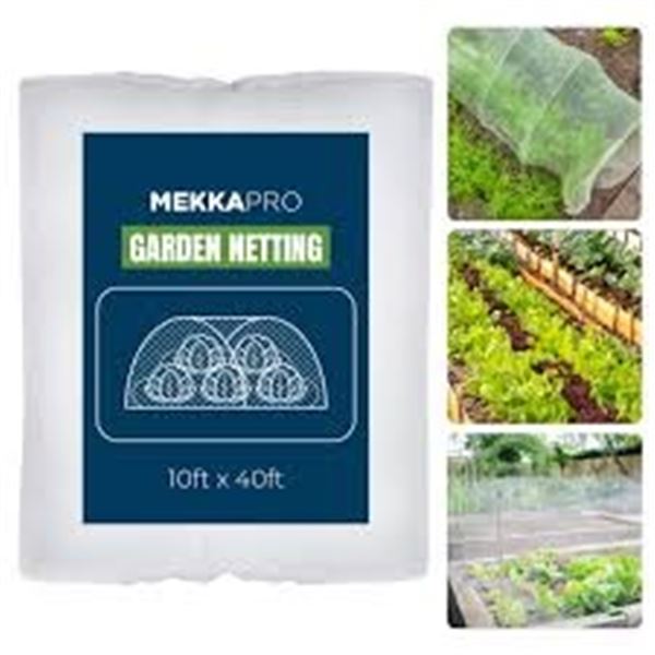 NEW MEKKAPRO XXL GARDEN NETTING PEST BARRIER 10X40