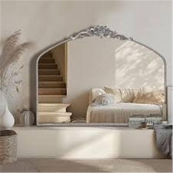 NEW AIXI HOME ARCHED RETRO SILVER MIRROR