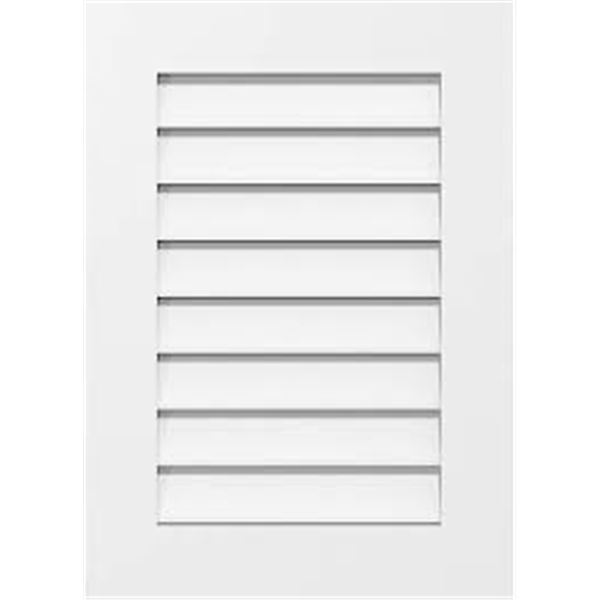 NEW 20 X 20" RECTANGLE SURFACE MOUNT PVC GABLE VEN