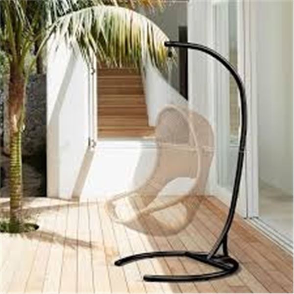 NEW W BOX NOLIVEN HANGING EGG CHAIR STAND ONLY