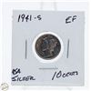 Image 1 : 1941-S US MERCURY 90% SILVER DIME