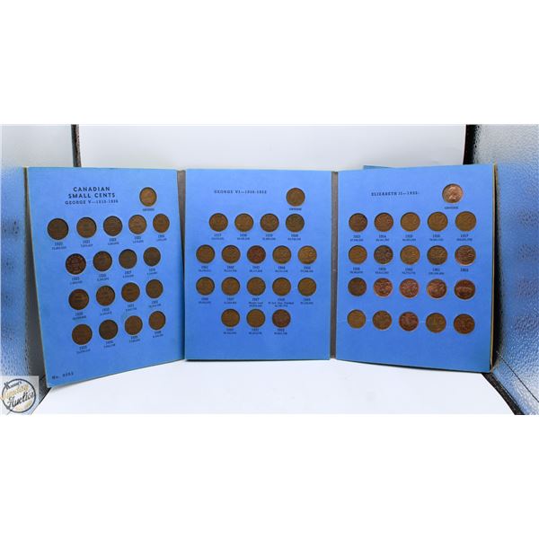 COMPLETE SET OF PENNIES FROM 1920-1972