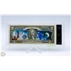 Image 1 : 2015 GEMINI 3 COLORIZED 2 DOLLARS IN HARD CASE