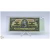 Image 1 : 1937 KING GEORGE 20 DOLLAR BILL