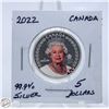 Image 1 : 2022 99.9% SILVER 5 DOLLARS