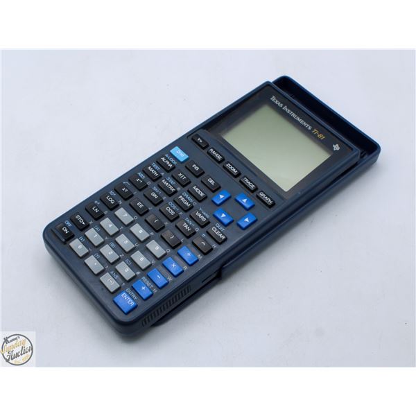 TEXAS INSTRUMENT CALCULATOR