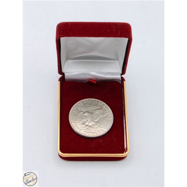 1972  EISENHOWER USA DOLLAR IN CASE