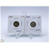 Image 1 : 1907 & 1938 SILVER DIMES