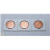 Image 2 : 3 - ONE OUNCE .999 FINE COPPER STATUE OF LIBERTY