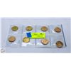 Image 1 : 8 - $1.00 COINS FROM BANK ROLLS