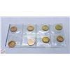 Image 2 : 8 - $1.00 COINS FROM BANK ROLLS