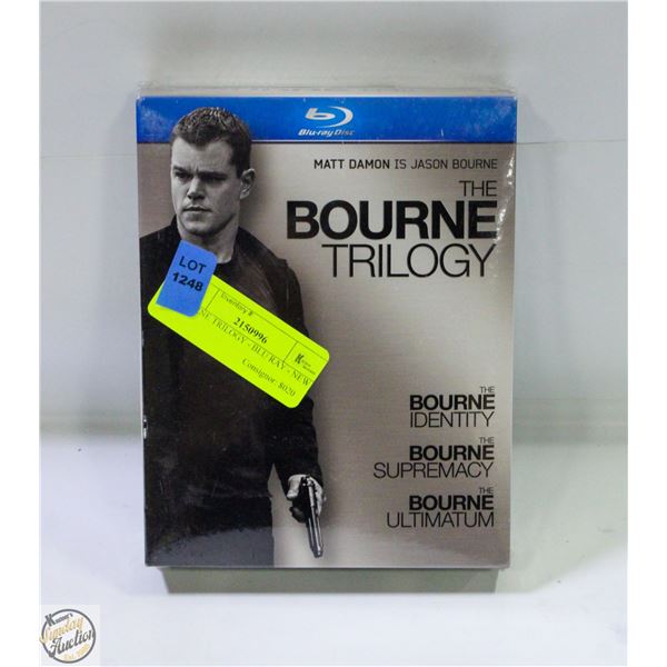BOURNE TRILOGY - BLU RAY - NEW