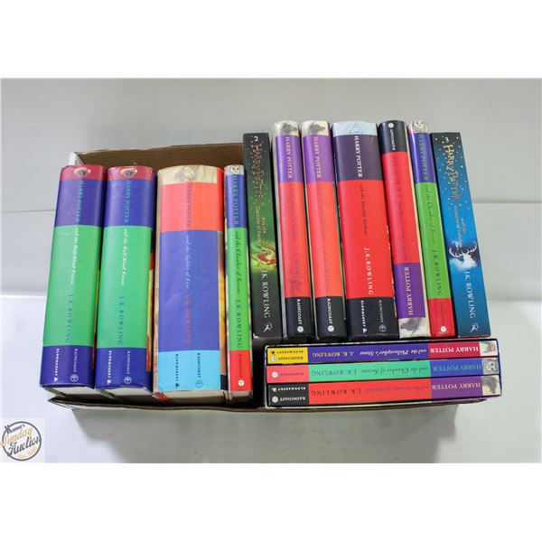 LOT OF HARRY POTTER BOOKS