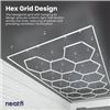 Image 1 : NEW NEATFI LED GARAGE LIGHTS WITH HANGING KIT