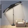 Image 1 : NEW HELIOS&HESTIA 9FT HALF ROUND SOLAR POWERED UMB