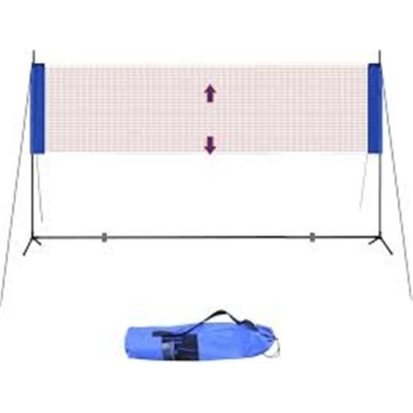 BRAND NEW PORTABLE BADMINTON VOLLEYBALL NET SET