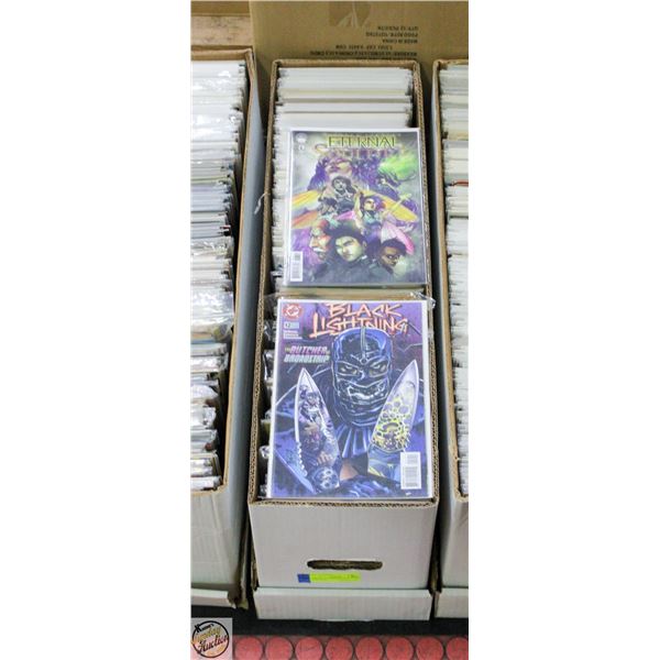 MARVEL, DC, INDEPENDENT COMICS LONG BOX