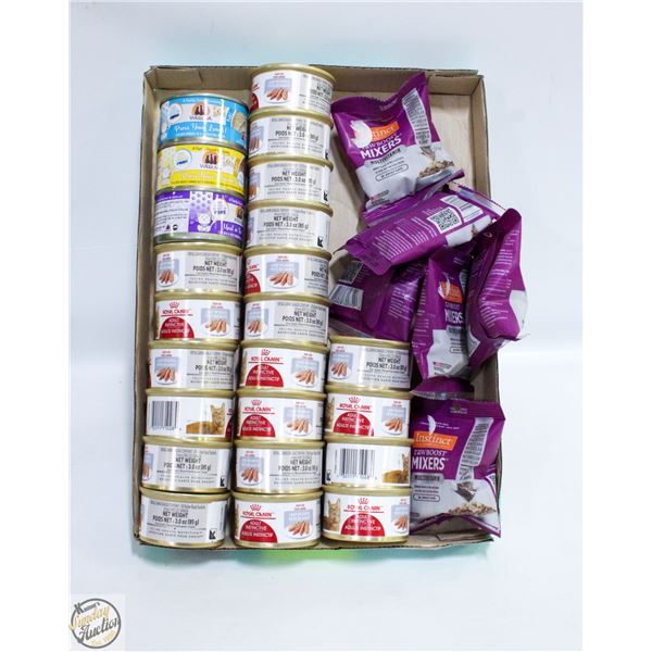 NEW SAMPLE PACKS OF DRY CAT FOOD