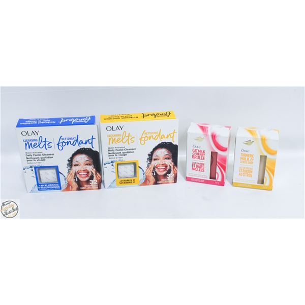 NEW 2 DOVE PLANT MILK CEANSING